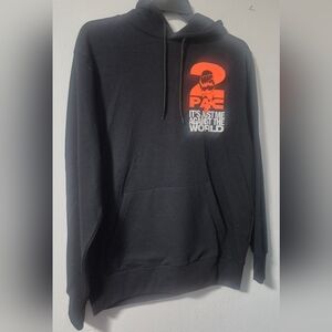 2 PAC It's Just Me Against The World Graphic Hoodie